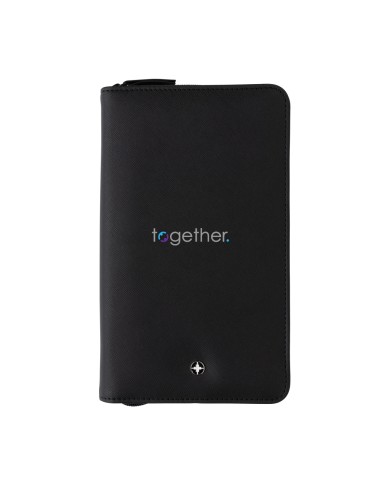 Portafoglio da viaggio RFID Swiss Peak Heritage in rPU RCS