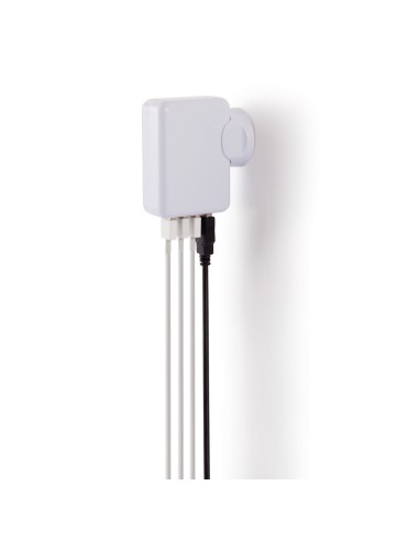 Adattatore da viaggio con quattro porte USB