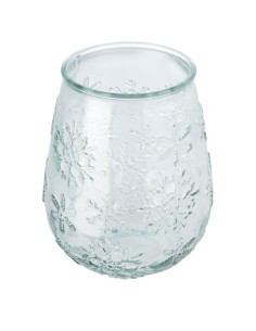 Portalumino in vetro riciclato Faro