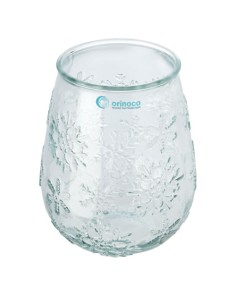 Portalumino in vetro riciclato Faro