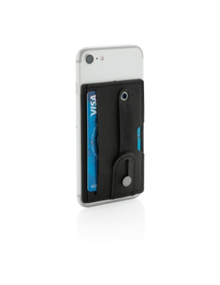 Supporto per telefono e porta carte RFID 3 in 1