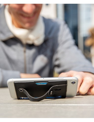 Supporto per telefono e porta carte RFID 3 in 1