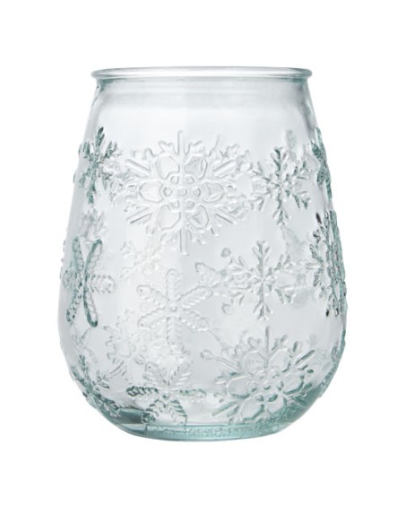 Portalumino in vetro riciclato Faro