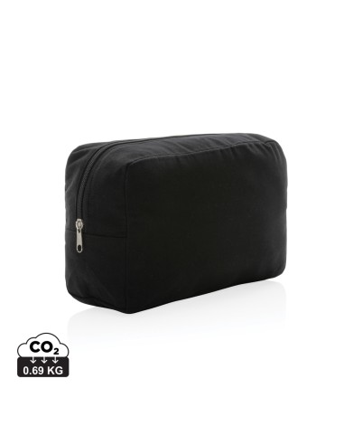 Beauty case in canvas riciclato 285 gm2 non tinto Impact Awa