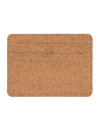 Porta carte di credito RFID in sughero