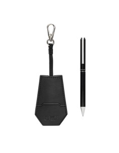 Set portachiavi e penna SP Tula in rPET PU RCS