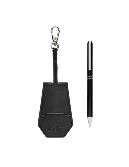 Set portachiavi e penna SP Tula in rPET PU RCS