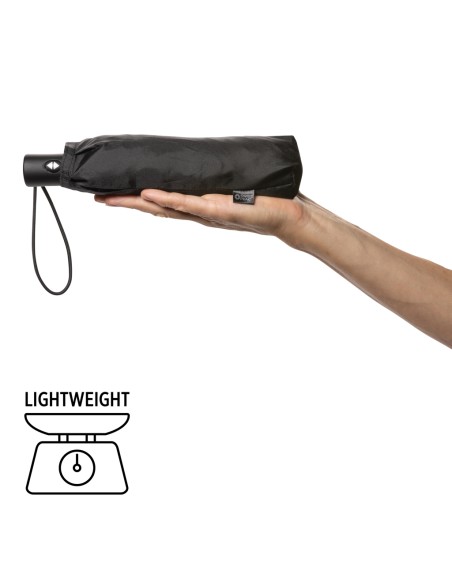 Ombrello automatico ultraleggero Swiss Peak in rPET Aware™