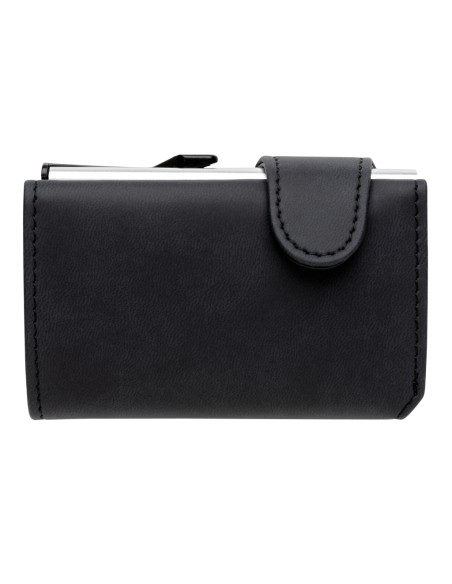 Porta carte RFID in alluminio con portafogli in PU