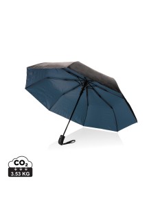 Mini ombrello bi color 21" rPET pongee 190T Impact AWARE™