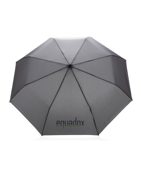 Mini ombrello bambù 20.5" rPET pongee 190T Impact AWARE™