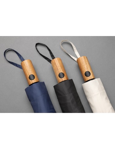 Mini ombrello automatico 21" Kaycey in rPET AWARE™