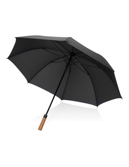 Ombrello automatico Tony 30" manico acacia rPET Aware™