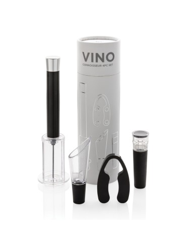 Set 4 pezzi Vino Connoisseur
