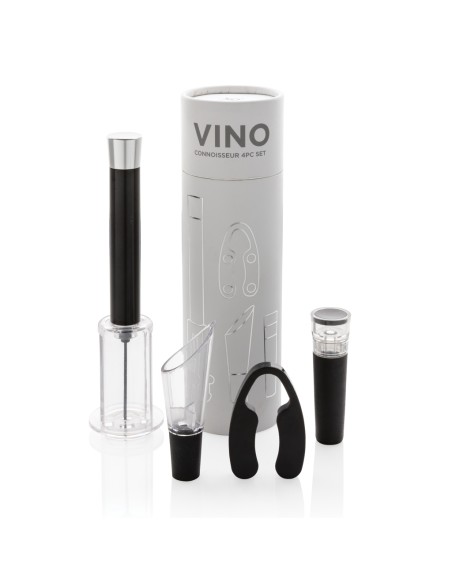 Set 4 pezzi Vino Connoisseur