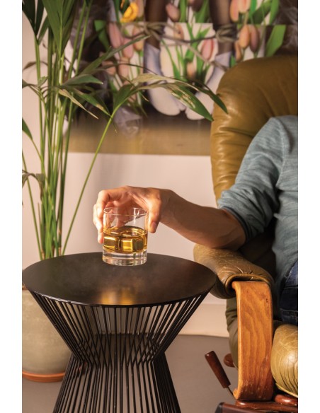 4 cubetti ghiaccio riutilizzabili in acciaio