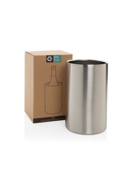 Secchiello Vino in acciaio riciclato RCS