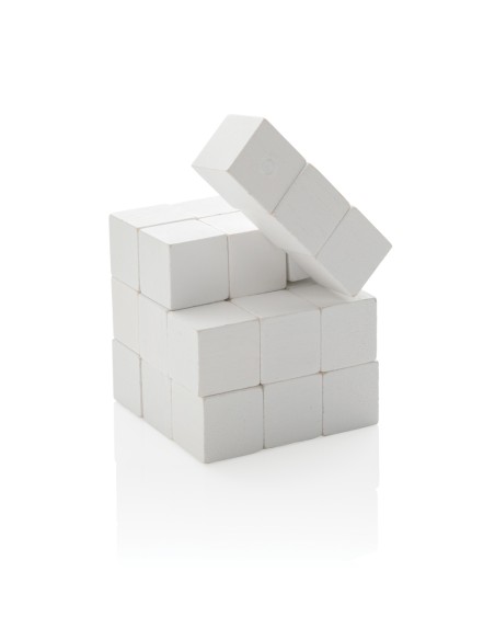 Rompicapo di legno in custodia di tela