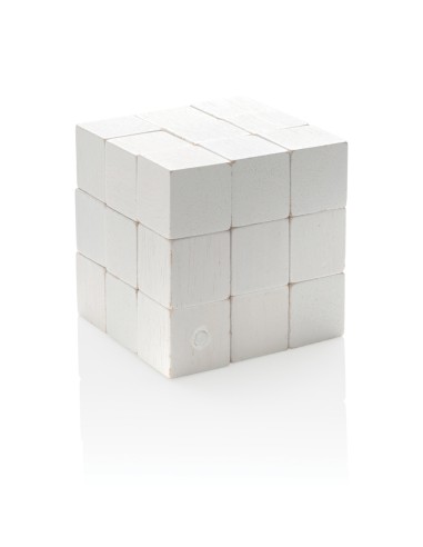 Rompicapo di legno in custodia di tela