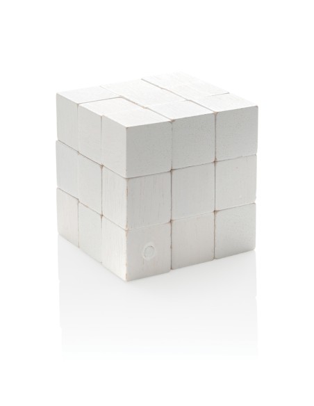 Rompicapo di legno in custodia di tela