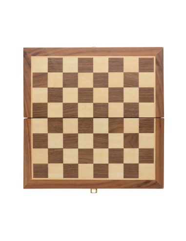 Lussuosa scacchiera pieghevole in legno