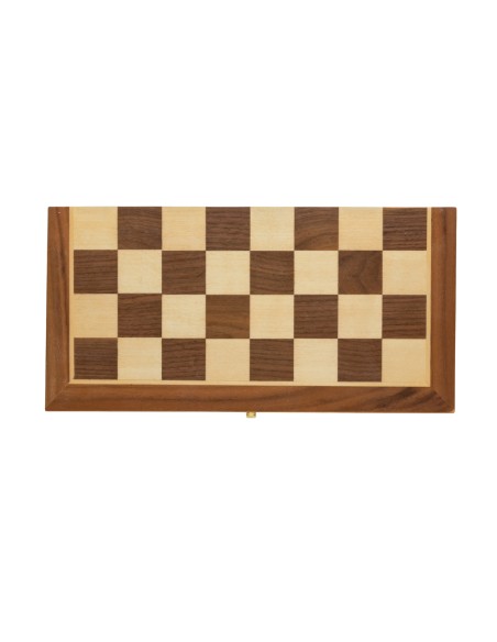 Lussuosa scacchiera pieghevole in legno