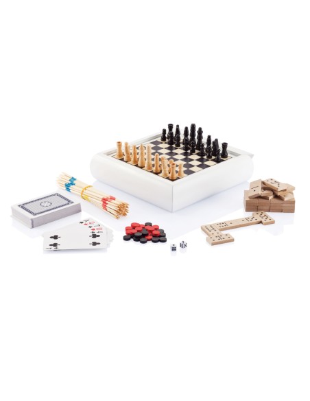Set giochi 5 in 1 in legno