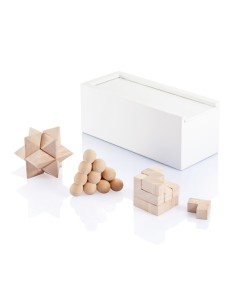 Rompicapo 3 pezzi in legno