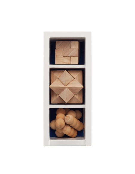 Rompicapo 3 pezzi in legno