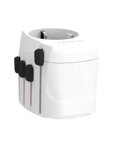 SKROSS Adattatore da viaggio universale Pro 3 poli