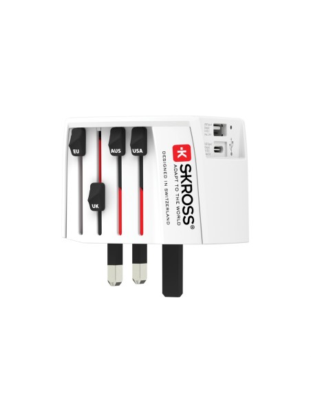 SKROSS Adattatore da viaggio MUV USB ( 1 TYPE C 1 USB A)