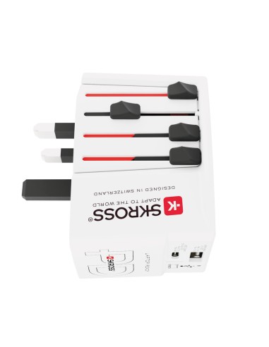 SKROSS Adattatore da viaggio MUV 65W PD con cavo USB C