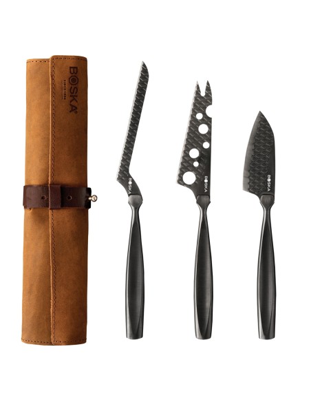 Set di coltelli da formaggio BOSKA Monaco+ Black