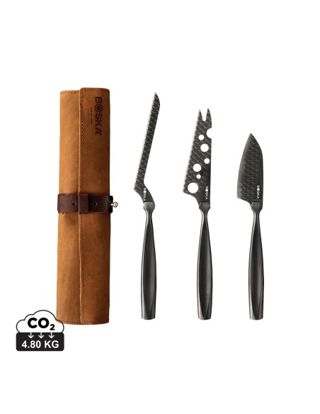 Set di coltelli da formaggio BOSKA Monaco+ Black