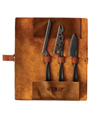 Set di coltelli da formaggio BOSKA Monaco+ Black