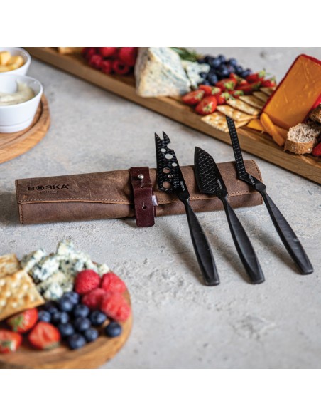 Set di coltelli da formaggio BOSKA Monaco+ Black