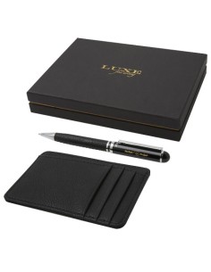 Set regalo con penna a sfera e portafoglio Encore