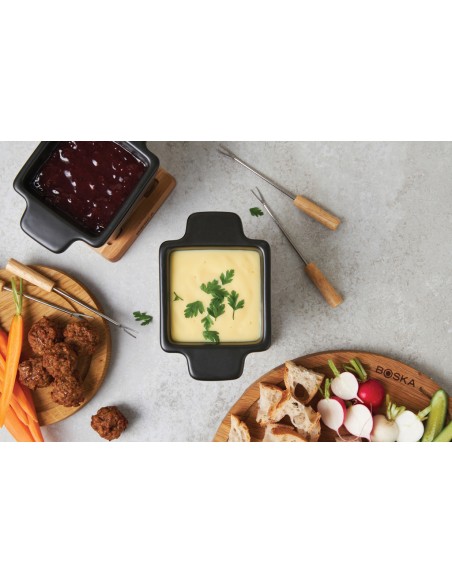 Set fonduta BOSKA Tapas, nero