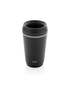 Bicchiere Topl in rPlastica con tappo 360 brevettato 354ml