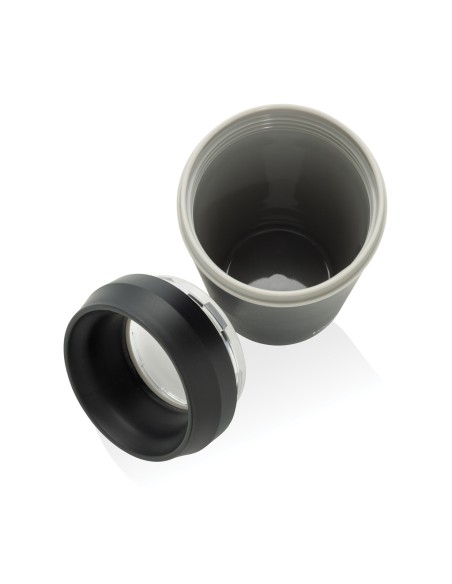 Bicchiere Topl in rPlastica con tappo 360 brevettato 354ml