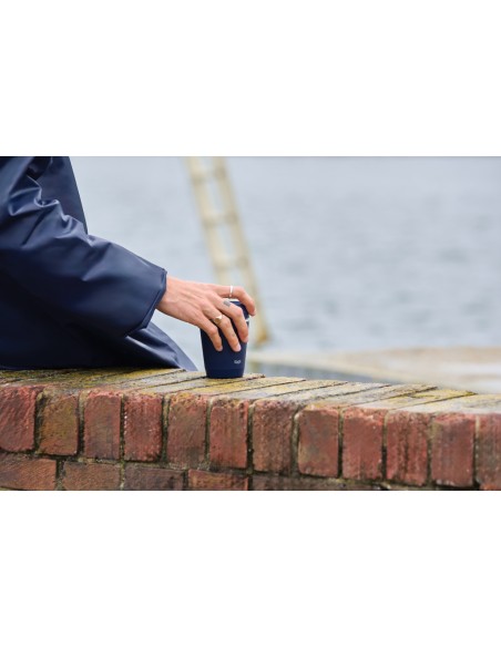 Bicchiere Topl in rAcciaio con tappo 360 brevettato 235ml