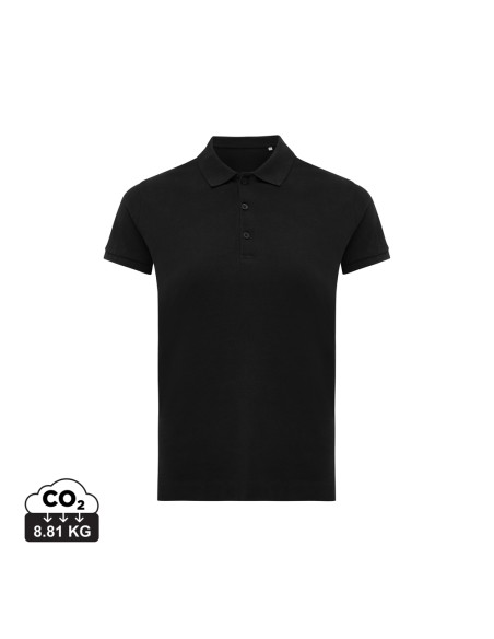 Polo da donna IQONIQ Yosemite in cotone piquet riciclato