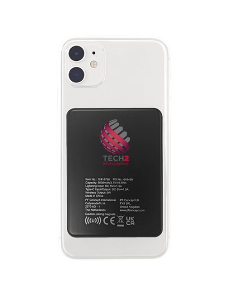 Power bank wireless magnetico da 5000 mAh 5 W Magclick