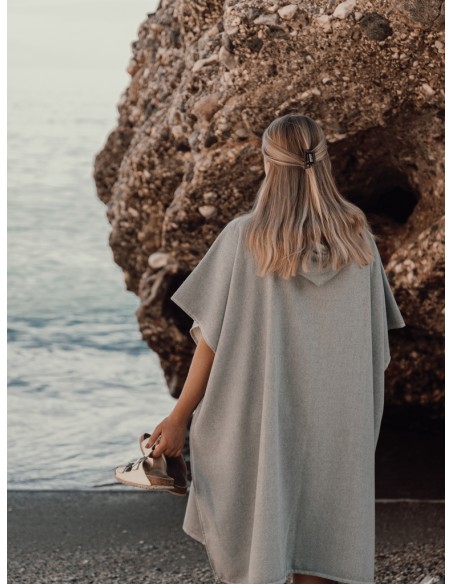 Poncho da spiaggia hamam VINGA Tolo in spugna