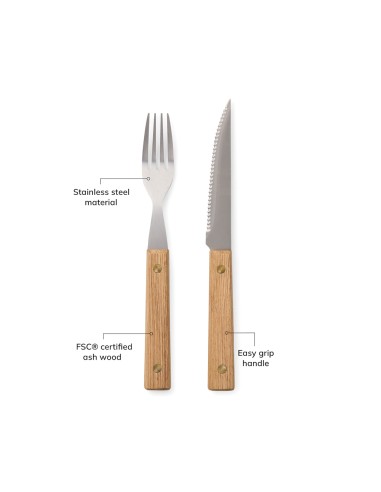 Set di 8 posate da BBQ VINGA Paso