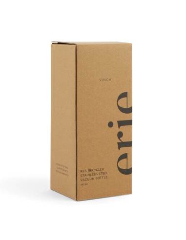 Bottiglia termica VINGA Erie in acciaio riciclato RCS 450 ml