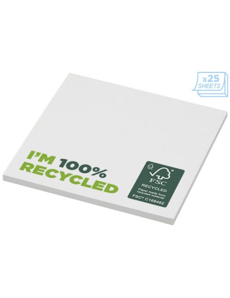 Foglietti adesivi in carta riciclata 75 x 75 mm Sticky-Mate®
