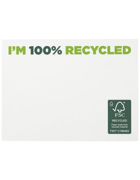 Foglietti adesivi in carta riciclata 100 x 75 mm Sticky-Mate®
