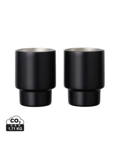 Set 2 tazze VINGA Nagano in rAcciaio RCS 160ml