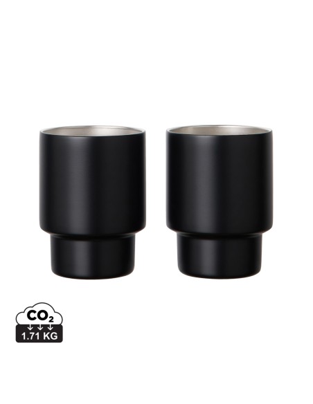 Set 2 tazze VINGA Nagano in rAcciaio RCS 160ml